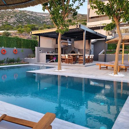 "Stergiou Luxury Apartments" Με Κοινη Πισινα Saronida Exterior foto