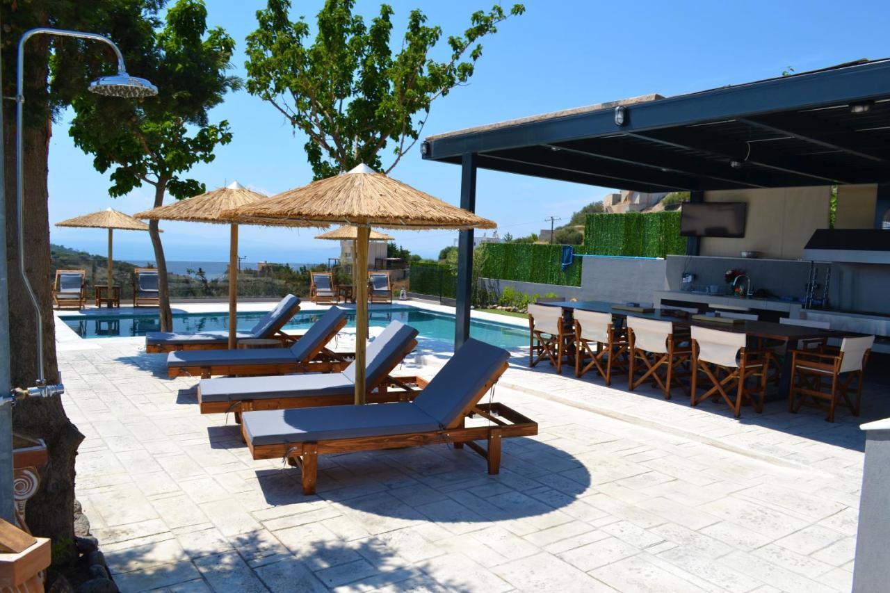 "Stergiou Luxury Apartments" Με Κοινη Πισινα Saronida Exterior foto