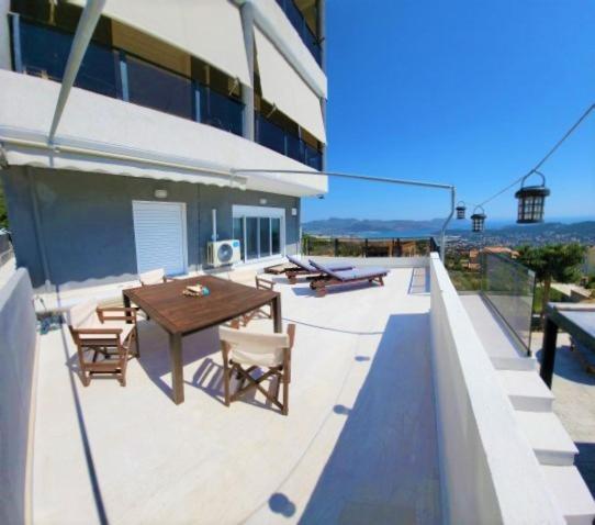 "Stergiou Luxury Apartments" Με Κοινη Πισινα Saronida Exterior foto
